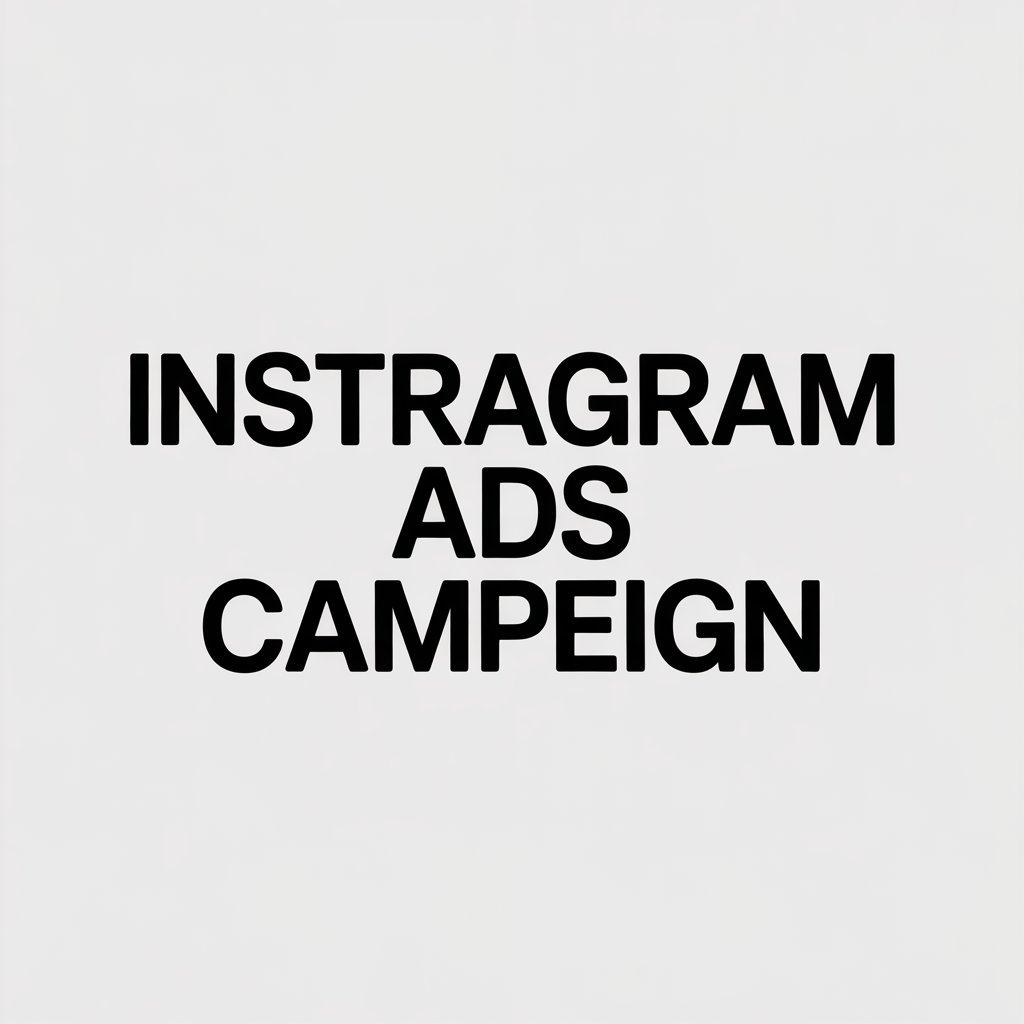 Service - Instragram Ads Campeign - ROMIM