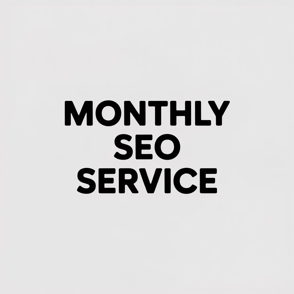 Service - Monthly SEO Service - ROMIM